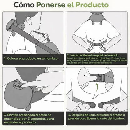 💆‍♀️ QoriRelax – Masajeador Anti Estrés de Manos Reales