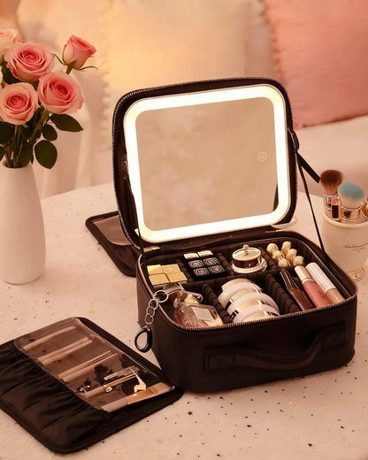 Maletín LED Profesional con Maquillaje